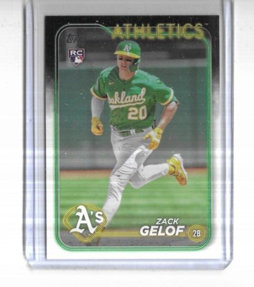 2024 Topps Series 1 #166 Zack Gelof Oakland Athletics Rookie Card