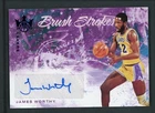 2021-22 JAMES WORTHY 12/35 AUTO PANINI COURT KINGS BRUSH STROKES AUTOGRAPHS