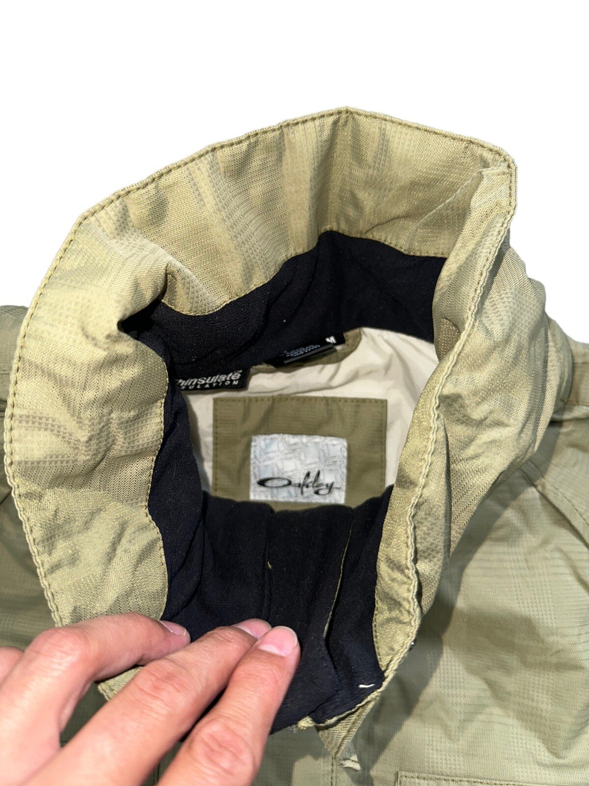 Oakley Baggy Fit Olive Parka Adults Size Medium J… - image 7