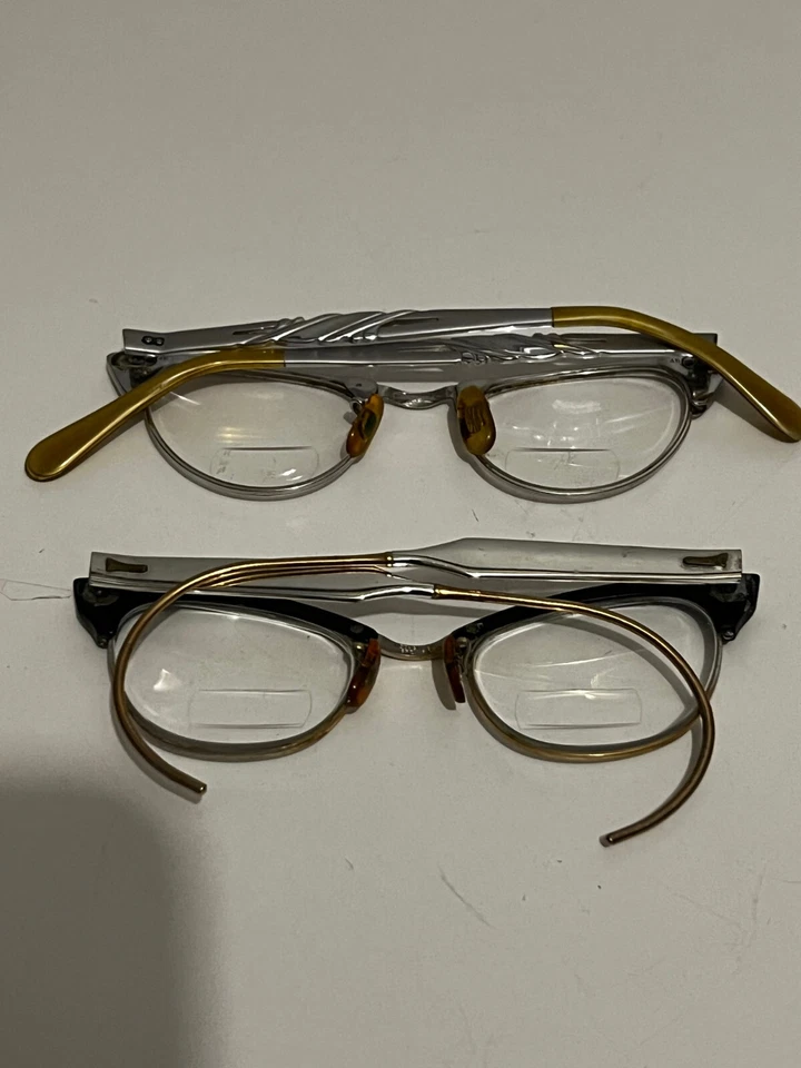 Lote De Colección De 4 Pares De Gafas De Gato Arte Imperial Artesanía Etc Foto 4 de 4