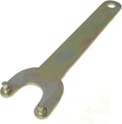 ANGLE GRINDER SPANNER 2 TWO PIN 115MM WRENCH KEY FOR REPLACING GRINDING ...