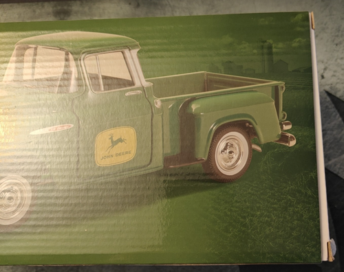 SPECAST LP70017 1957 JOHN DEERE CHEVY 3100 STEPSIDE PICKUP 1:25 SCALE DIECAST - Picture 7 of 14
