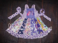 NEW Boutique My Little Pony Girls Panel Twirl Dress