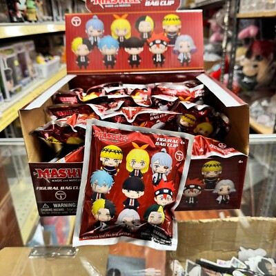 Monogram ANIME MASHLE Series 1- 3D Foam Bag Clip in Blind Bag 1X