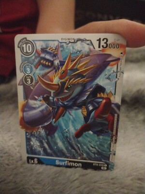 Digimon CCG Surfimon New Awakening BT8-030 Regular Common
