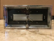 1955 Original GM Cadillac Dash Clock Westclox Lasalle, Illinois