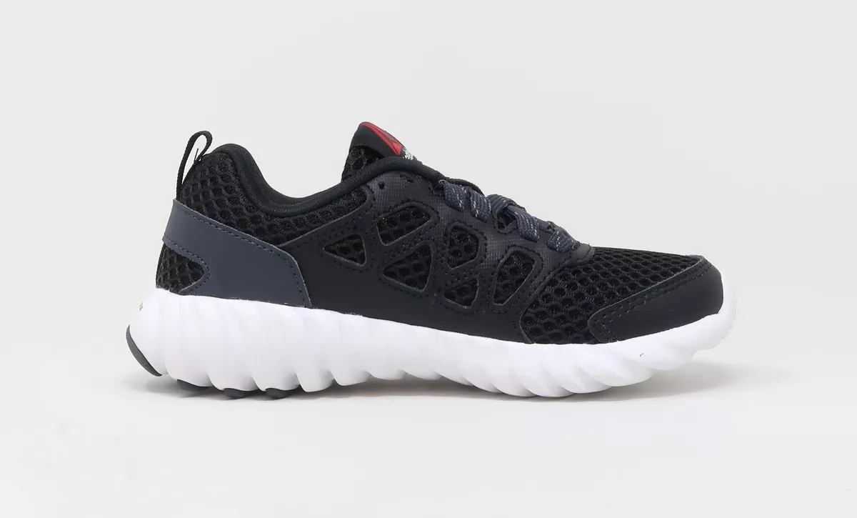 Reebok Twistform Blaze 2.0 Black Mesh Youths Kids Children Boys Shoes Sneakers
