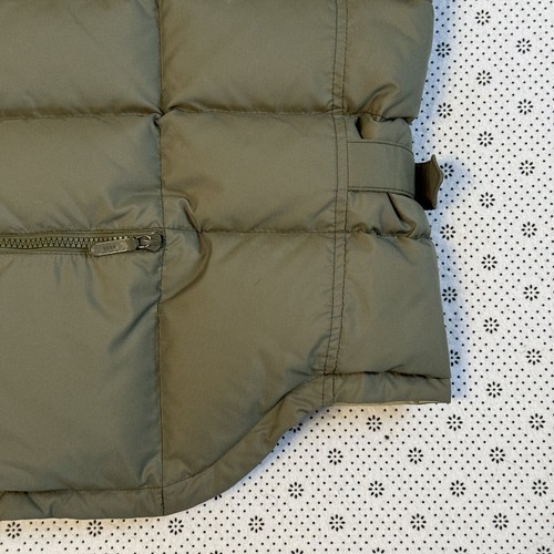 Head Zipped Reversible Puffer Vest Gilet Medium / Large Chest 100 cm Green - Picture 8 of 24