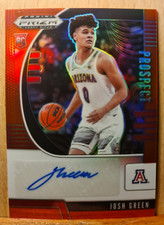 Josh Green #PA-JG #146/199 2020 Prizm Draft Picks Prospect Autographs RC PUR050A