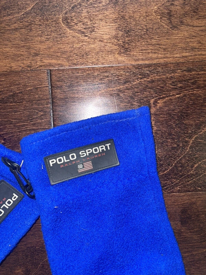 DE COLECCIÓN POLO RALPH LAUREN DEPORTE BANDERA DE ESTADOS UNIDOS ESTADIO ALA P BANDERA DE ESQUÍ ALTA TECNOLOGÍA L/XL Foto 2 de 4