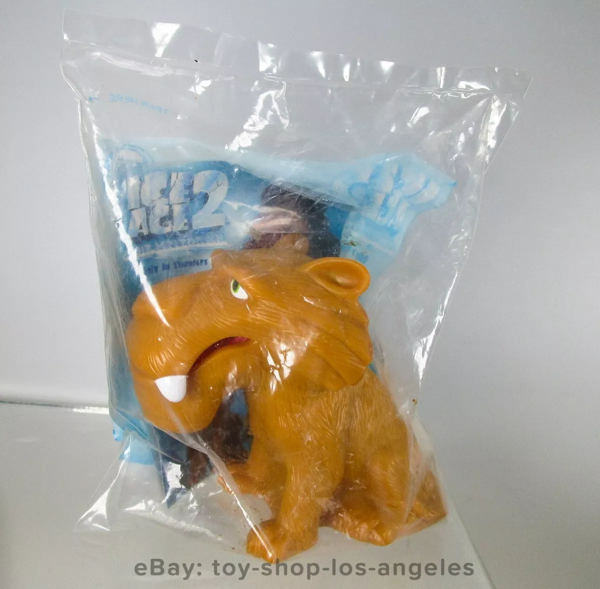 2005 ICE AGE 2 The Meltdown Diego Snap n Trap Action Figure Burger