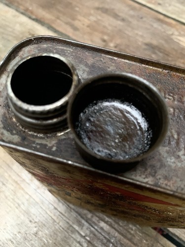 Mobiloil Gargoyle AF Öldose 40er Jahre Deko Garage Oldtimer Vespa Scooter 2 L 🏁 - Bild 17 von 23