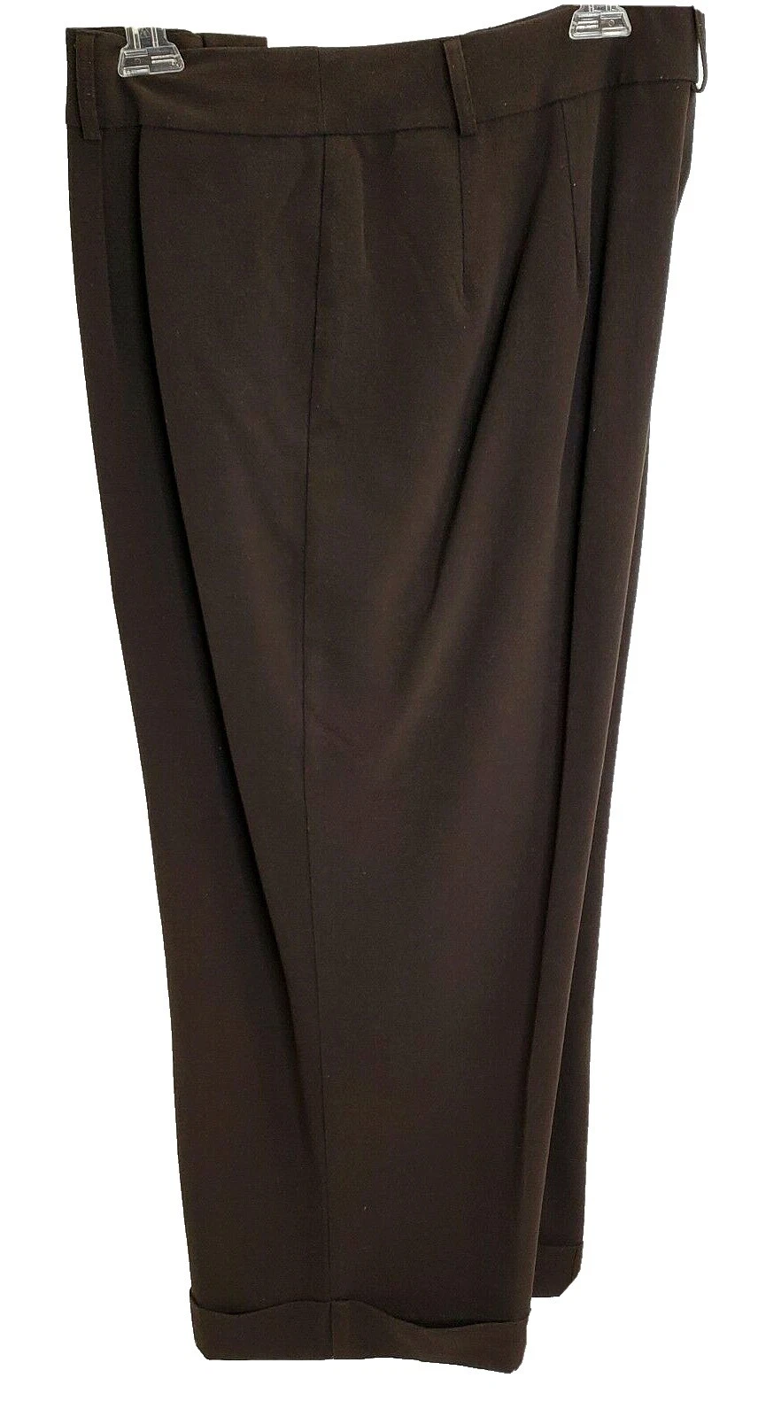 Covington Brown Polyester Pants for Men