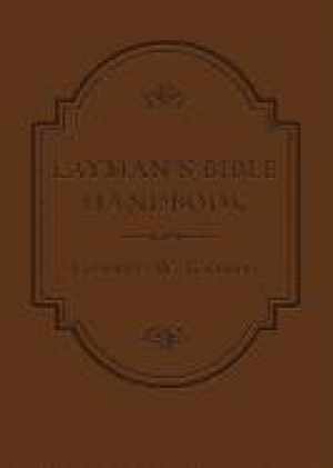 Layman's Bible Handbook - Imitation Leather, by Knight George W. - Good