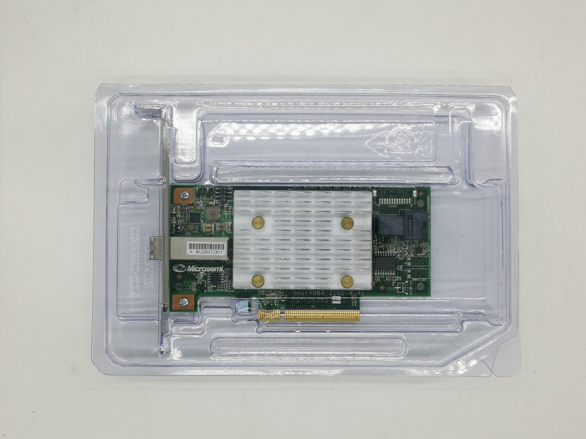 MICROSEMI Smarthba 2100-4i4e アダプター HP Microsemi SmartHBA 2100-4i4e 12Gb/s SAS Host Bus Adapter