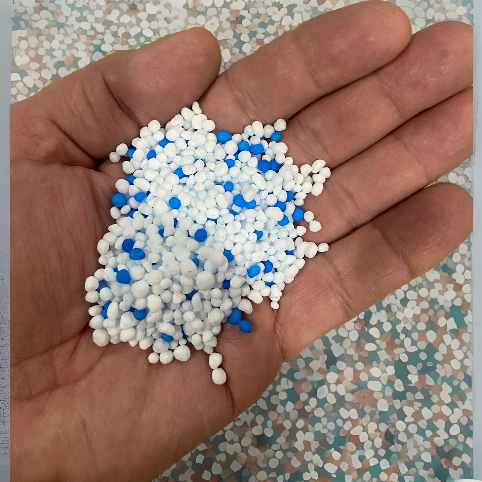 1lb Blue Organic Blue Urea Mix Plant Food made from urea nitrogen