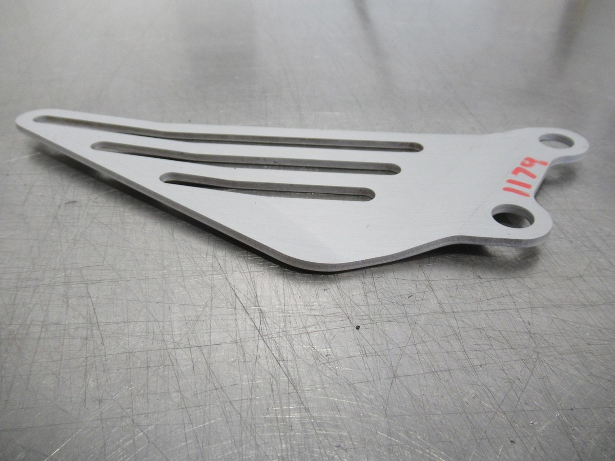 EB1179 2008 08 KAWASAKI NINJA ZX14 FRONT RIDER HEEL GUARDS LEFT