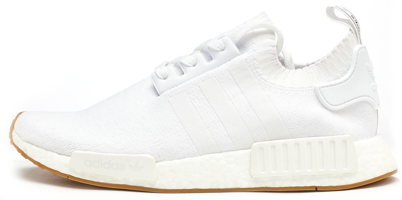 Adidas Originals NMD R1 Primeknit Trainers in Weiß BY1888 Adidas Originals NMD R1 Primeknit Trainers in Weiß BY1888