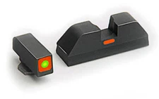 AmeriGlo CAP Pistol Sight For Glock 20/21/29/30/31/32/36 Green/Orange GL-617