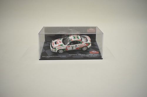 Die cast 1/43 Modellino Auto Toyota Celica Turbo 4WD Rally Monte Carlo 1993 B - Imagen 3 de 9