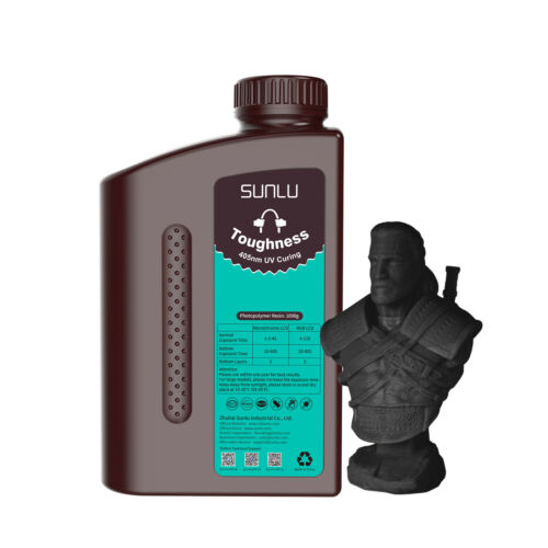 SUNLU ABS-Like / Standard / 14K / Zmywalny w wodzie / Prany w wodzie-ABS / PA-Like Żywica 1KG - Zdjęcie 40 z 129