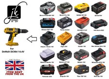 Adapter for DeWalt XRP Old 14.4V Ni-Cd Tools to fit Other Brand Battery