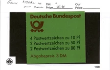 Germany, Postage Stamp, #1528a Booklet Mint NH, 1987 Historic (AD)