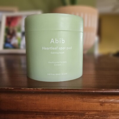 Abib Heartleaf Spot Pad Calming Touch 80 Pads, Toner Pad for Face (150ML) - New