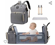 Diaper Bag Backpack with Baby Changing Station , 3 in 1 Multifunction Mommy Bag
