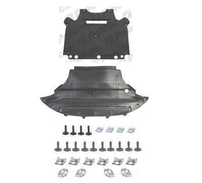 Engine + gearbox splash guards + screw kit hardware fits for Audi Q5 2008 - 2012