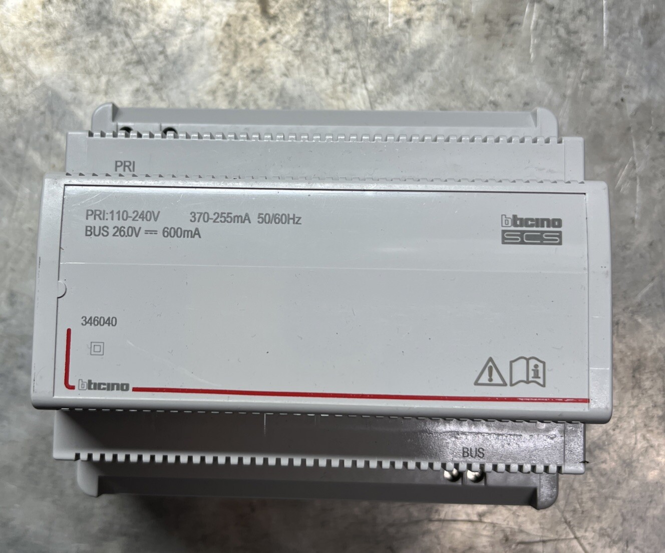 ALIMENTATORE BTICINO 346040 ECO CITOFONICO 2 FILI