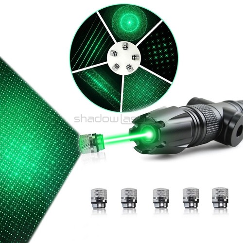 H8 Adjustable Focus 450nm Blue Laser Pointer 520nm Visible Green Laser Torch Pen - Picture 17 of 24
