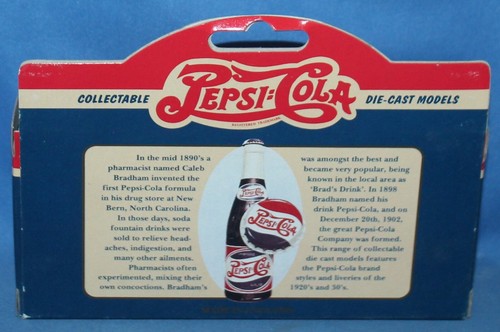 Vintage Pepsi-Cola Diecast 1934 Chevrolet Delivery Van Collectable Car - Picture 2 of 3