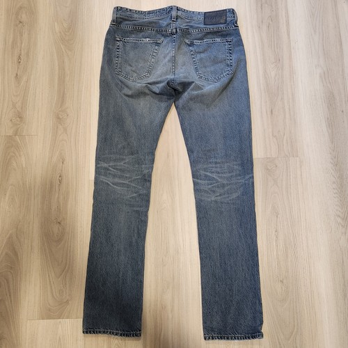 Adriano Goldschmied Jeans Mens Size 32R (35x34) Blue Tellis Modern Slim AG ED - Picture 11 of 13