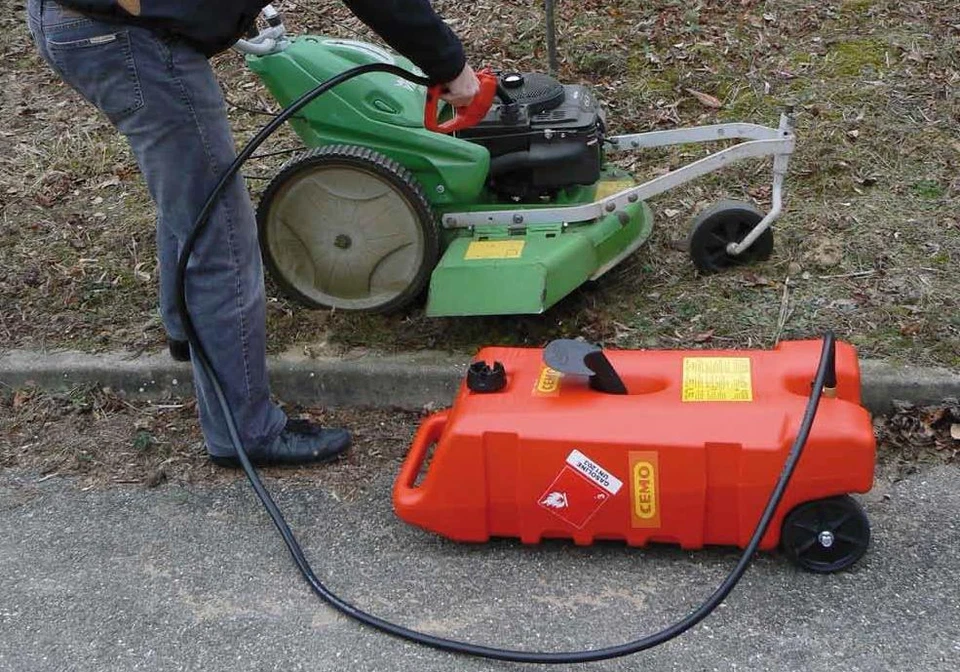 Cemo Benzinkanister Reservekanister Kraftstofftrolley Benzintank 53 Ltr 10047