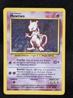 1999 Pokémon TCG Mewtwo Base Set Holo Unlimited Rare Card 10/102
