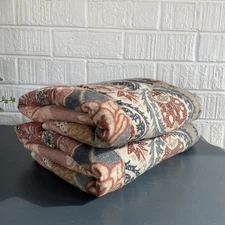 Pottery  Barn Euro Pillow Shams Velentina Rosewood Quilted Sham Set Of 2