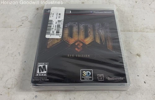 Sony PlayStation 3 Doom 3 BFG Edition (Factory Sealed)