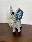 Shrek Donkey Plush Keychain With Tags From 2004 Universal Studios