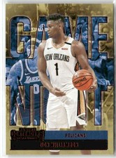 Zion Williamson 2020-21 Panini Contenders Red Game Night Ticket New Orleans