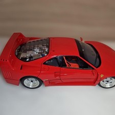 Kyosho Original 1/18 Ferrari F40 Diecast Model KS08416R Used Missing Part