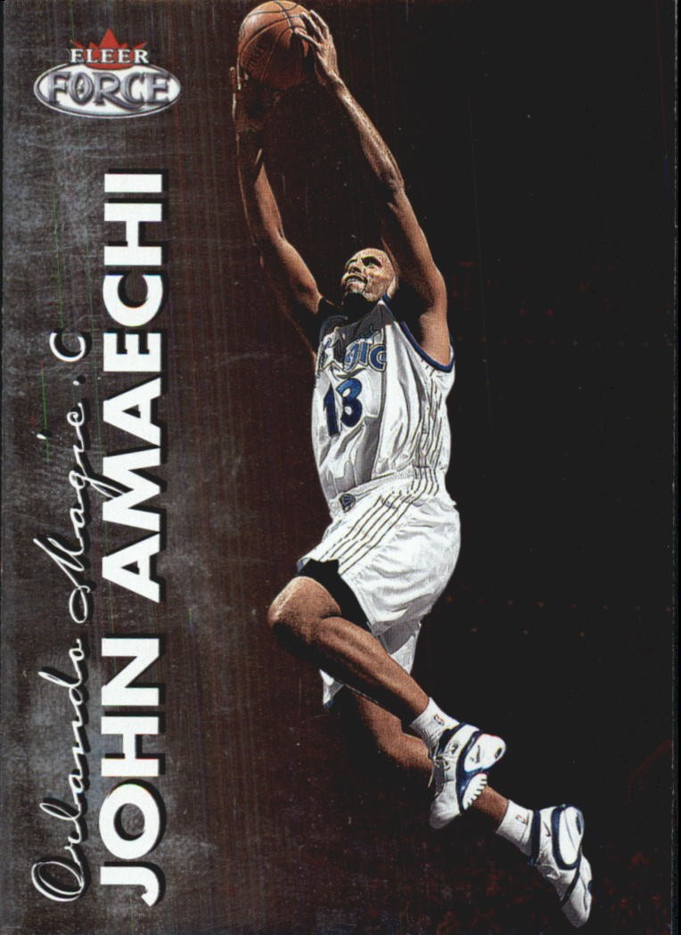 1999-00 Fleer Force #75 John Amaechi RC - BSK