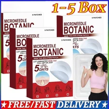1-5 Box MICRONEEDLE BOTANIC Skin Tag & Acne Patch Skin Tag Remover Patches