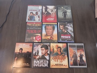 Assorted Mel Gibson DVD Movies Your Choice