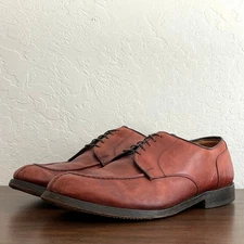 Allen Edmonds Bradley Oxford Dress Shoes Mens 13 EEE Brown Leather Split Toe