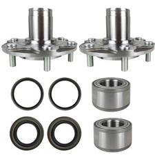 Front Wheel Hub & Bearing & Seal Kit For 2000-2006 Toyota Tundra (4WD 4x4) PAIR