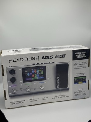 HeadRush MX5 Special Edition Silver Amp Modeler Processor for