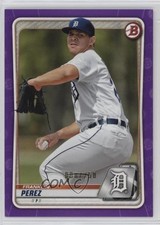 2020 Bowman Prospects Purple 8/250 Franklin Perez #BP-63 06pr