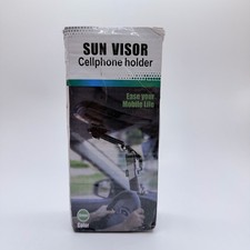 Sun Visor 360  Multifunction Mount Adjustable Black Car Phone Holder