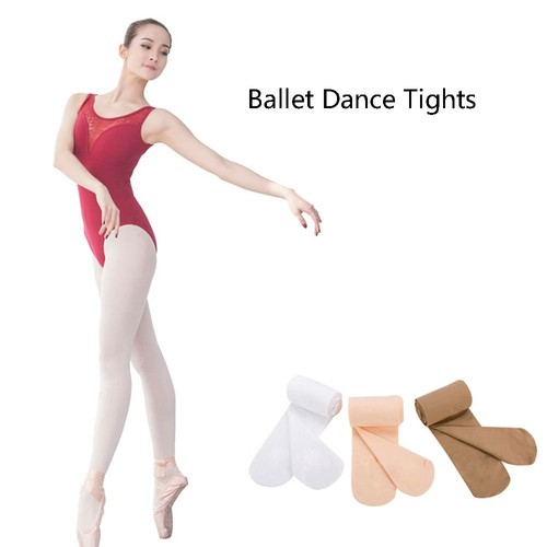 Breathable Girls Stocking Kids Pantyhose Ballet Dance Tights White Pantyhose